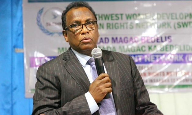 Ku simaha Madaxweynaha Ahna Gudoomiyaha Golaha Wakiilada Dowlad Goboleedka Koonfur Galbeed Soomaaliya Amb Dr Cali Saciid Faqi ayaa