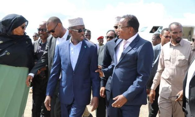 Guddomiyaha Baarlamaanka Dowlad Gobaleedka Koonfur Galbed Soomaliya Amb.Dr.Ali Said Faqi ayaa Airportka